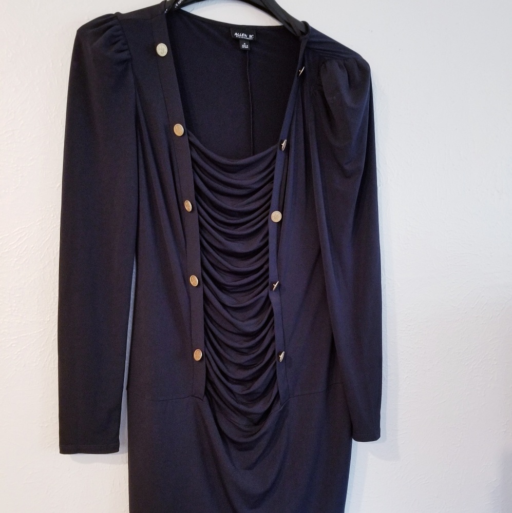 Allen B - Navy Blue Dress